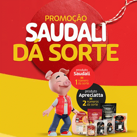 Promoção Saudali da Sorte 2025