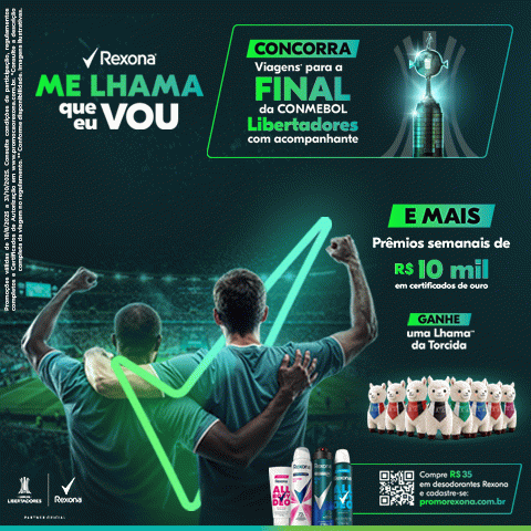Promoção Rexona Me Lhama que Eu Vou 2025