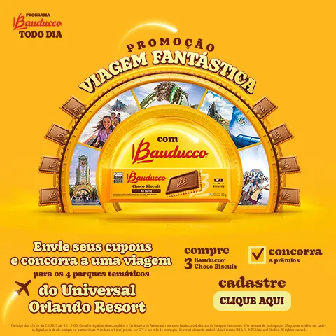 Promoção Bauducco Viagem Fantástica 2025