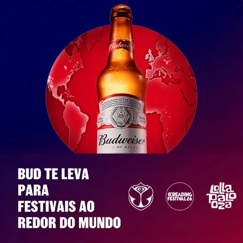 Promoção budweiser Budtour 2026