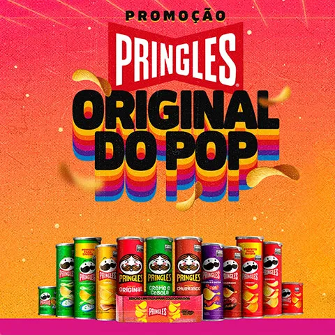 Promoção Pringles Original do Pop 2026