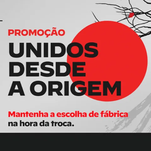Promoção Bridgestone e Firestone Unidos desde a Origem 2026