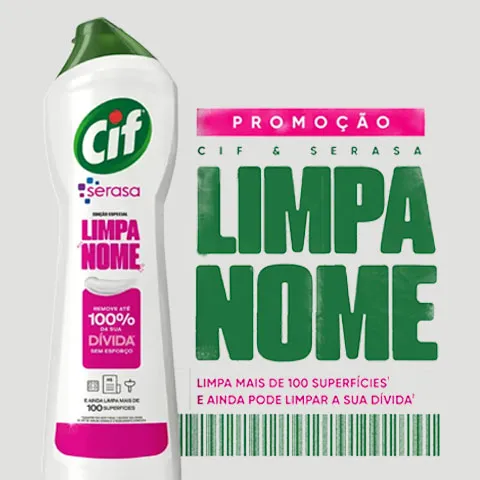 Promoção CIF e Serasa Limpa Nome 2026