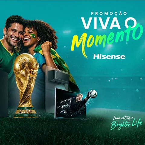 Promoção Viva o Momento HiSense 2026