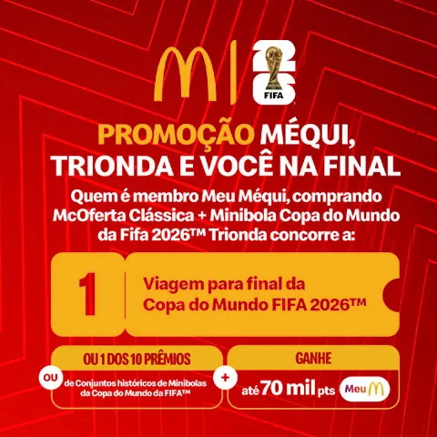 Promoção Méqui, Trionda e Você na Final 2026