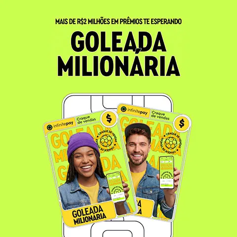 Promoção Infinite Pay Goleada Milionária 2026