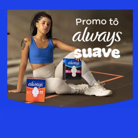 Promoção Tô Always Suave 2026