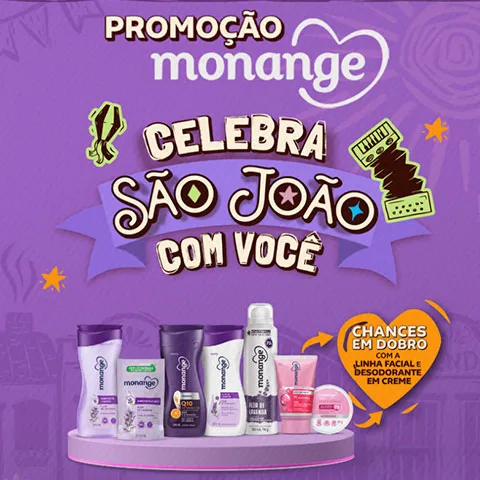 Promoção Monange Celebra o São João com Você 2026