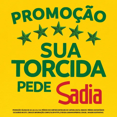 Promoção Sua Torcida Pede Sadia 2026