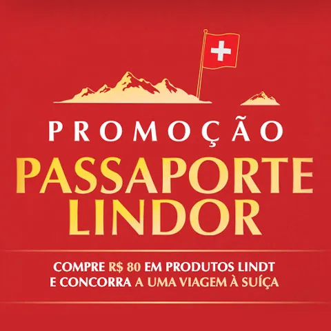 Promoção Lindt Passaporte Lindor 2026