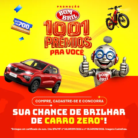 Promoção Bombril 1001 Prêmios Pra Você 2026